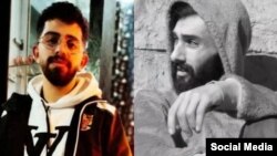 Salar Tahir Afşar və Milad Cəlili (Şəkillər Araz News Telegram kanalından götürülüb.)