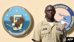 تیم هاوکینز، سخنگوی ناوگان پنجم نیروی دریایی ایالات متحده آمریکا در بحرین