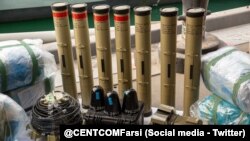 سلاح‌های ایرانی توقیف‌شده توسط بریتانیا و آمریکا در دریای عمان