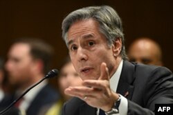 토니 블링컨 미 국무장관은 이 16일 상원 세출위원회 청문회에서 증언했다.