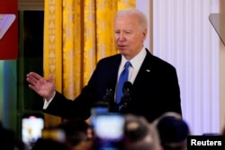 Rais wa Marekani Joe Biden akiwa White house Desemba 11, 2023. Picha na Reuters