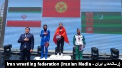 مراسم اهدای مدال به نمایندگان کشورمان در رقابت های آلیش قهرمانی آسیا 