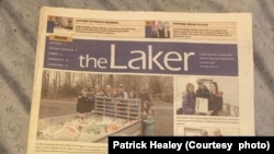 Print edition of The Laker in Fall River, Nova Scotia. When the paper closed, the former publisher created a digital publication.