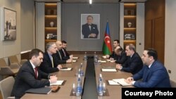 Ceyhun Bayramov və Luis Bono (Rəsmi foto)