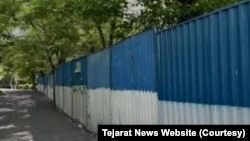 حصارکشی در پارک لاله