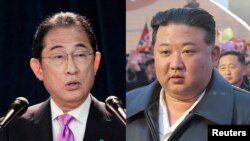 기시다 후미오 일본 총리 · 최근 김정은 북한 국무위원장.