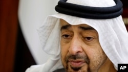 FILE - Shugaban Hadaddiyar Daular Larabawa Sheikh Mohammed bin Zayed Al Nahyan.