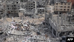 د غزې د ویجاړیو یوه څهډه