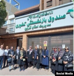 اعتراض بازنشستگان کشوری، قزوین، سه‌شنبه ۱۸ مهر ۱۴۰۲