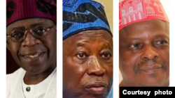 Tinubu, Ganduje da Kwankwaso
