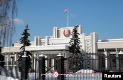 러시아 모스크바 주재 북한 대사관.