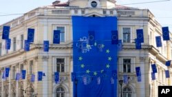 Arhiv - Zastave EU u centru Sarajeva