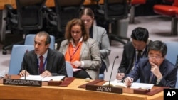 ኣብ ቤት ጽሕፈት ዋና ጸሓፊ ሕቡራት ሃገራት ሓላፊ ምክትታል ኤስያ-ፓሲፊክን ማእከላይ ምብራቕን ዝዀነ ኻልድ ኪያሪ (ጸጋም)