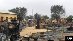 Une vue de destruction dans une localité d’al-Fasher, la capitale de l'État soudanais du Nord-Darfour, le 1er septembre 2023. (Photo AFP).