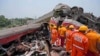  Modi Visits Site of Massive Train Derailment in India 
