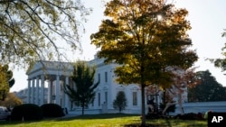 FILE - A view of the White House, Nov. 5, 2020, in Washington.