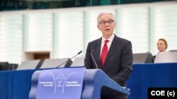 ევროპის საბჭოს საპარლამენტო ასამბლეის (PACE) პრეზიდენტი თეოდოროს რუსოპულოსი