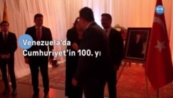 Venezuela’da Cumhuriyet’in 100. yılı resepsiyonundan canlı yayın 