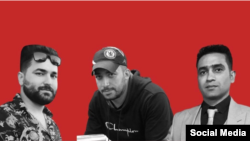  سعید یعقوبی (راست)، صالح میرهاشمی، مجید کاظمی