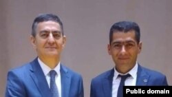 Əli Kərimli və Sahib Məmmədzadə (Mənbə: Sosial şəbəkə)

