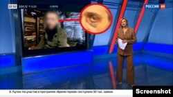 პუტინის პროპაგანდისტი ანასტასია ივანოვა რუს მაყურებელს სასტიკად ნაწამებ ქართველ სამხედრო ტყვეს ასე წარუდგენს: „ადამიანი საცოდავი გამომეტყველებით და თვალებში შიშით“