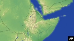 የኢትዮጵያ ካርታ