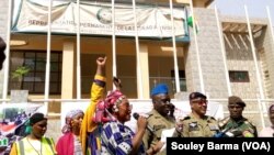 Kungiyoyin mata sun yi zaman dirshan a harabar ofishin CEDEAO