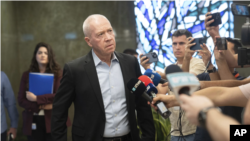 یوآو گالانت، وزیر دفاع اسرائیل