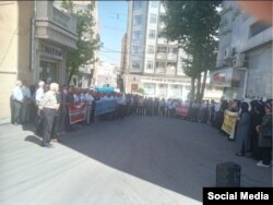 اعتراضات بازنشستگان، کرمانشاه، سه‌شنبه ۲۱ شهریور ۱۴۰۲