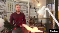 Brendn Herkenhoff, PhD student at New Mexico Tech