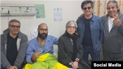  از چپ محمد رسول‌اف،‌ خالد پیرزاده، رخشان بنی‌اعتماد و جعفر پناهی. 