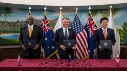 미·일·호주 국방장관 “북러 군사 협력 증대 강력 규탄”