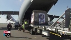 Bèljik, Etazini Pote Asistans Imanitè Bay Moun Gaza 