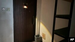 The entrance to the Beijing LGBT Center is seen in Beijing, China, May 16, 2023. It closed down on May 15, 2023, under pressure from authorities.