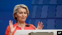 우르줄라 폰데어라이엔 유럽연합(EU) 집행위원장 (자료사진)