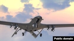 Թուրքական Bayraktar TB2 անօդաչուն։ Արխիվային լուսանկար։
