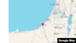 نوار غزه، بخشی از اسرائیل، و بخشی از صحرای سینا در مصر