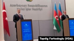 Ceyhun Bayramov və Hakan Fidan 