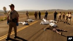 Од протестот во Невада во 2003 година, кога демонстранти, кои се противат на објектот за нуклеарно складирање и тестирање на оружје, лежеа на полигонот за тестирање 