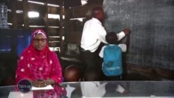 'Yan gudun hijira da suka tsere daga kauyukansu a DRC saboda rikici sun samar da makarantarsu ta kashin kansu domin koyar da 'ya'yansu..mp4