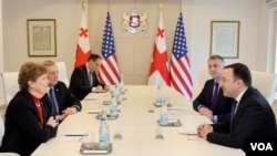 საქართველოს პრემიერი აშშ სენატორებთან