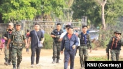 KNU အခမ်းအနားတခုကိုတက်ရောက်လာတဲ့ ဗိုလ်မှူးကြီးစောချစ်သူ (မတ် ၉၊ ၂၀၂၄)