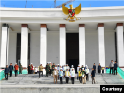 Presiden Jokowi memastikan Persiapan Upacara HUT RI 17 Agustus 2024 berjalan dengan lancar. (biro setpres)
