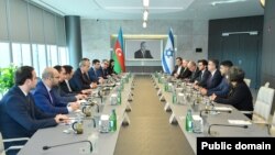 Azərbaycan Hökuməti ilə İsrail Hökuməti arasında Birgə Komissiyasının iclası (Mənbə: Iqtisadiyyat nazirliyi)