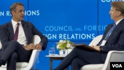 И ова е нешто за што не може да се преговара. Многу е јасно, тоа е во Договорот од Преспа, и јас за тоа не можам да преговарам, кажа грчкиот премиер во Советот за надворешни односи во Вашингтон