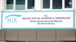 Ankarada Sosial Müdafiə Müdirliyinin qarşısında uzun növbələr 