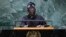 FILE - Bola Ahmed Tinubu, president of Nigeria, addresses the 78th session of the United Nations General Assembly, Sept. 19, 2023 at UN headquarters. 