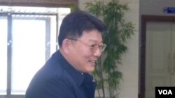 윤정호 북한 대외경제상. (사진출처: 조선중앙통신)