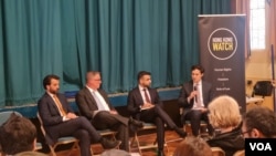 在有大量港人移居的伦敦萨顿区，各党派议会候选人6月15日与70多名BNO香港人和记者座谈，倾听他们的声音。该活动由当地社区团体萨顿香港人(Sutton Hongkongers)和为香港投票(Vote for Hong Kong)共同举办。（2024年6月15日）