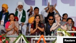 د هند د حکومت د مخالفو ګوندونو لاریون